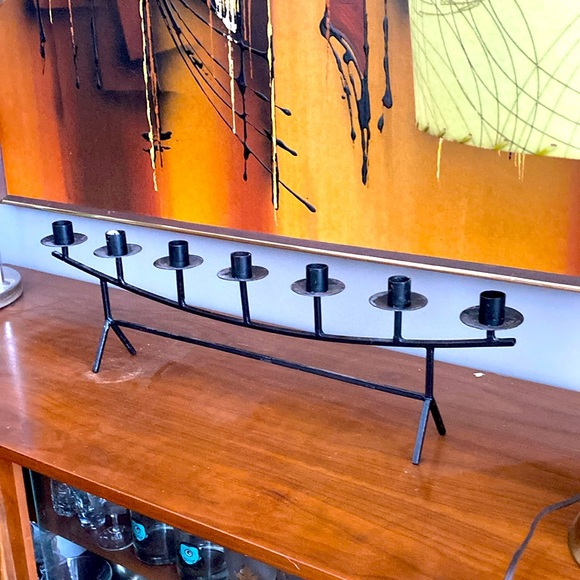 Iron candle holder - Picture 1 of 4